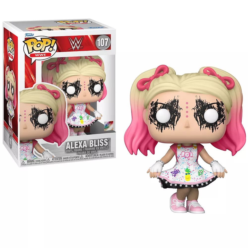 Funko Pop! WWE Collectors 3-Pack: Alexa Bliss, Bianca Bel Air, And Dude Love Figures Bundle - Image 5