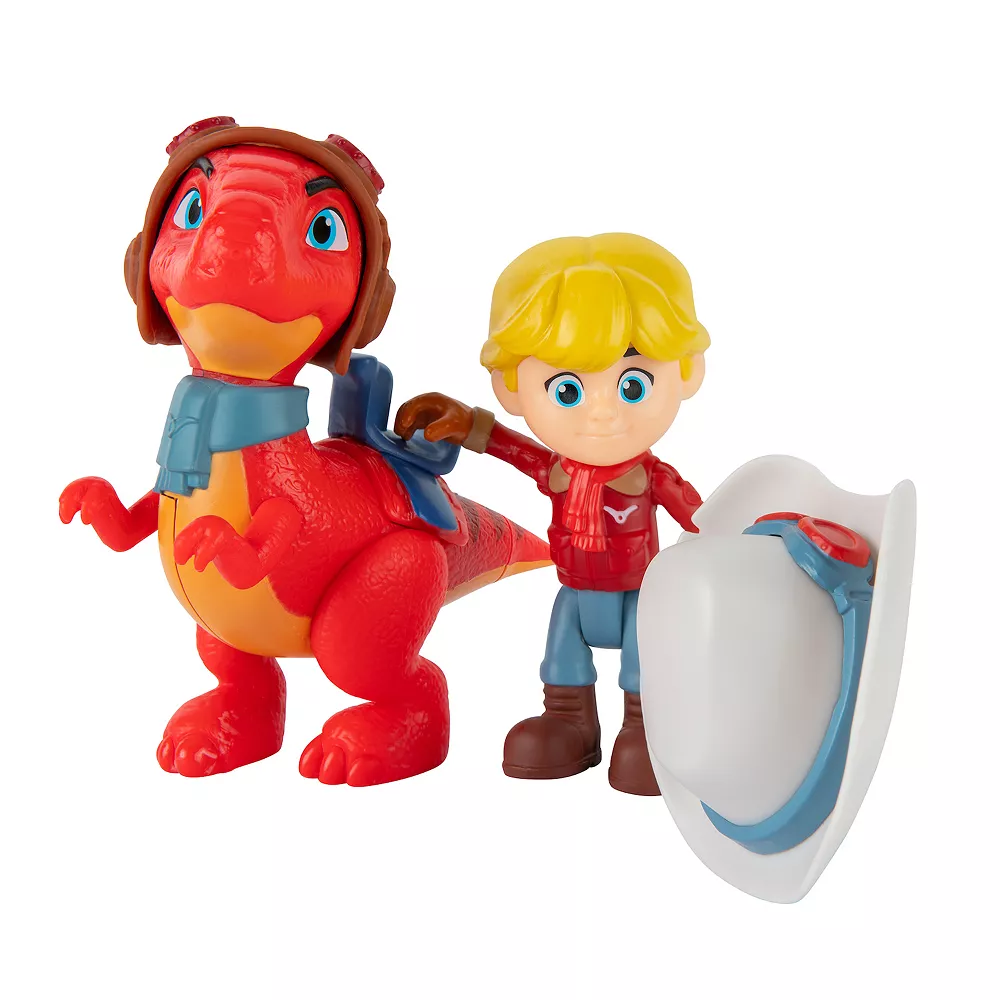 Dino Ranch Aviator Jon & Blitz Figure Set - Image 2