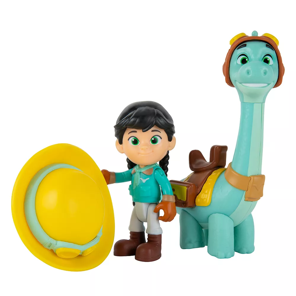 Dino Ranch Aviator Min & Clover Figure Set - Image 2