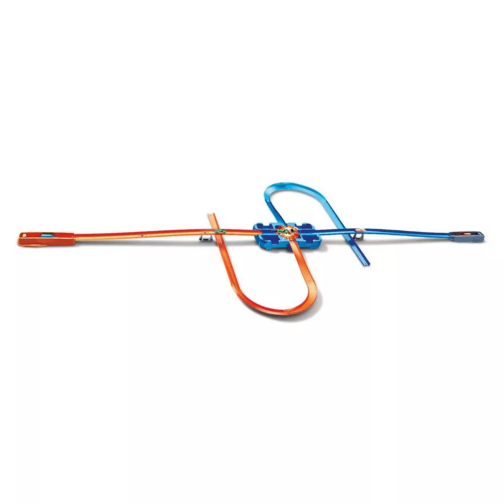 Hot Wheels Toy Car Track Builder 36 Piece Deluxe Stunt Box With 15 Feet Of Track - Image 3