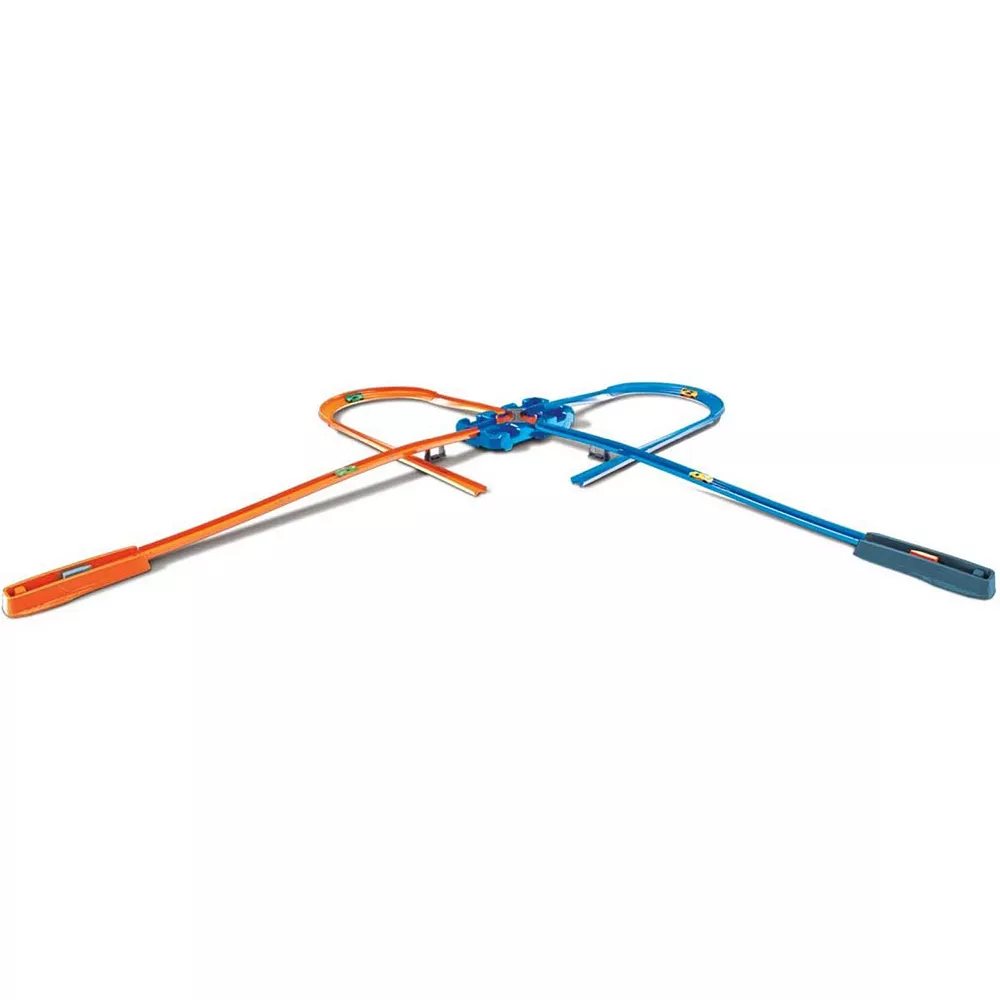 Hot Wheels Toy Car Track Builder 36 Piece Deluxe Stunt Box With 15 Feet Of Track - Image 4