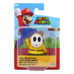 JAKKS PACIFIC Super Mario 2.5 Inch Figure - Yellow Shy Guy