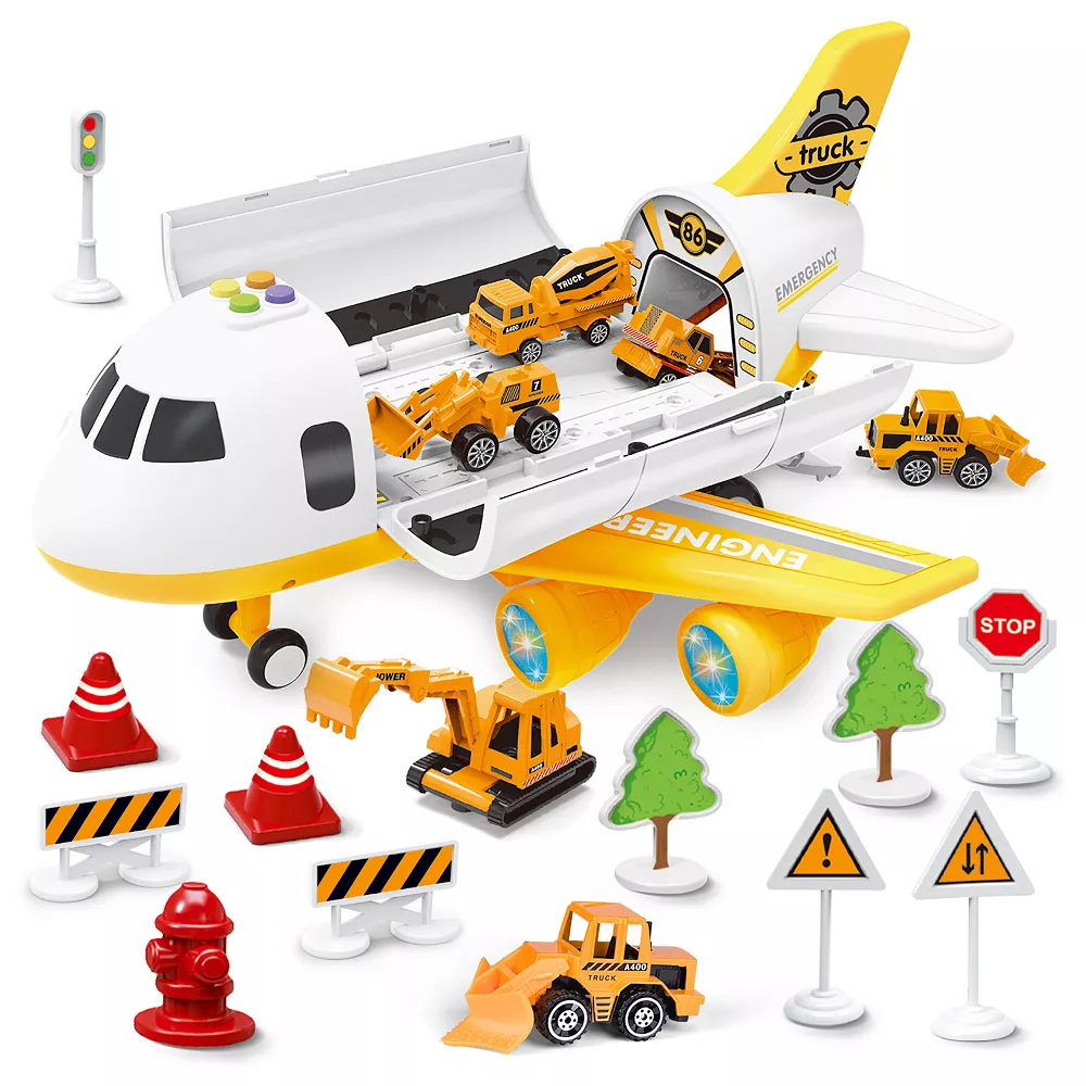 Electronic Transport Cargo Toy Airplane