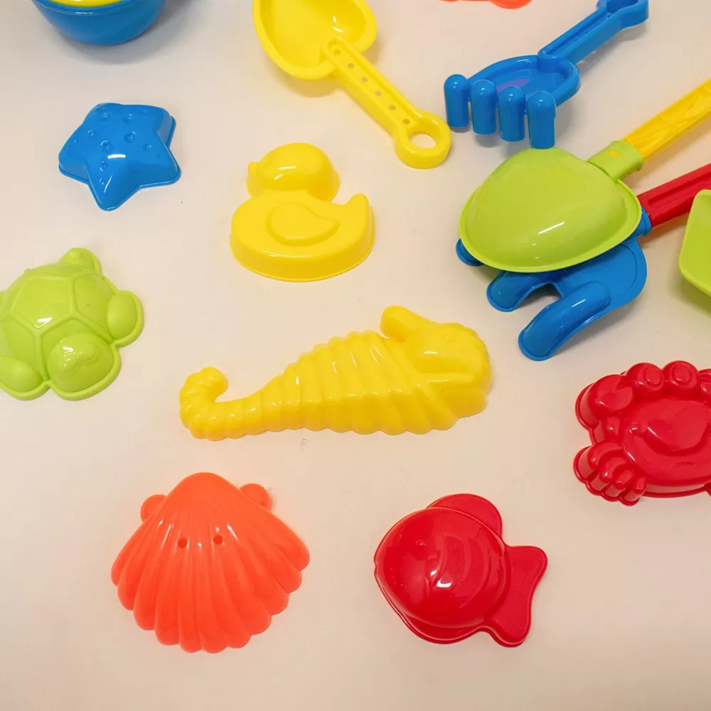 19 Pcs Sea Animal Beach & Sand Toys For Kids - Image 3
