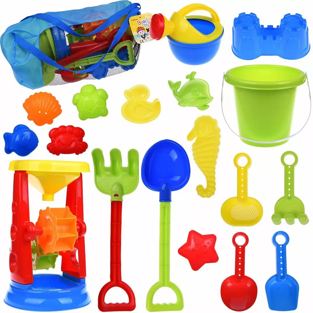19 Pcs Sea Animal Beach & Sand Toys For Kids - Image 4