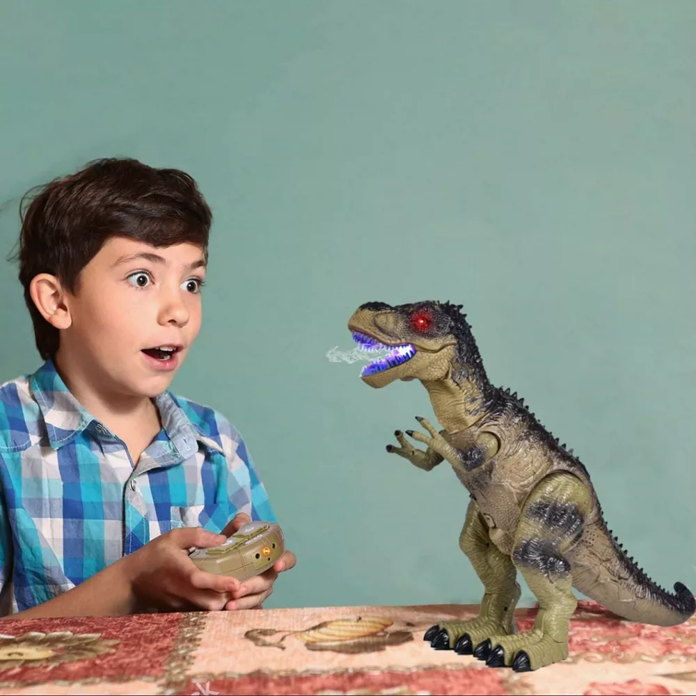 Remote Control Water Spraying Dinosaur Toy - Image 2