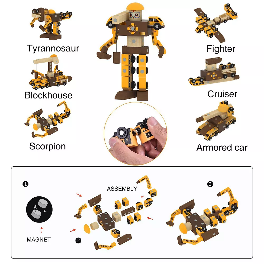 Magnetic Cars And Track Toys - Image 3