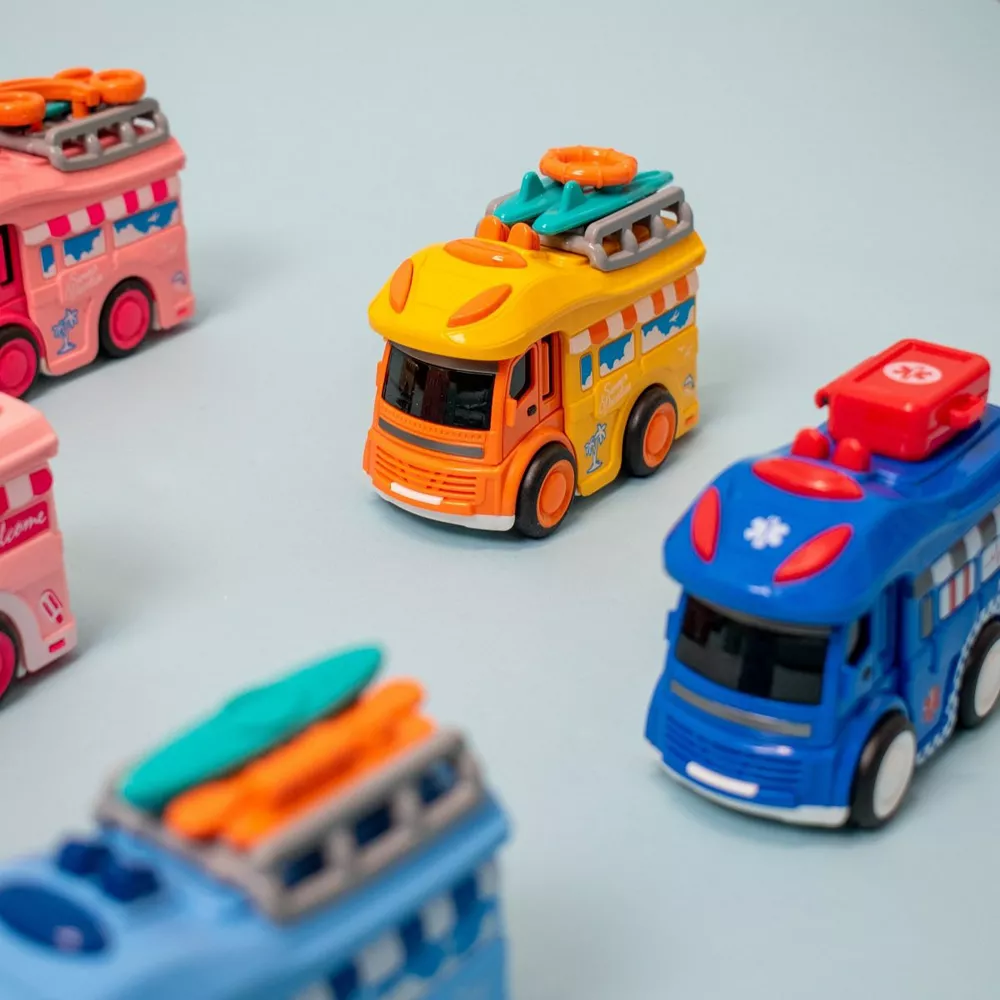 Rooftop Carrier Pullback Cars - Image 2