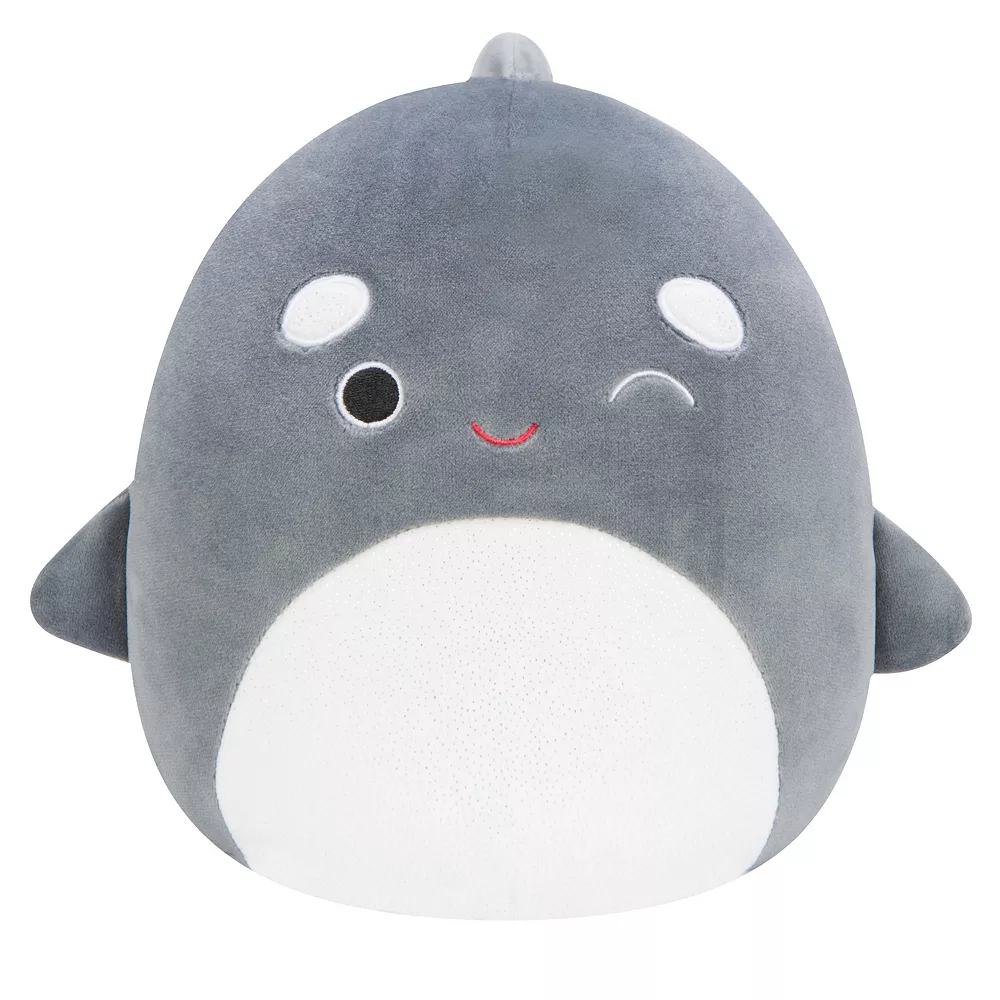 Squishmallows 8-inch Black & White Killer Whale
