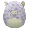 Squishmallows 8-Inch Purple Spotted Pig