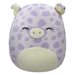 Squishmallows 8-Inch Purple Spotted Pig